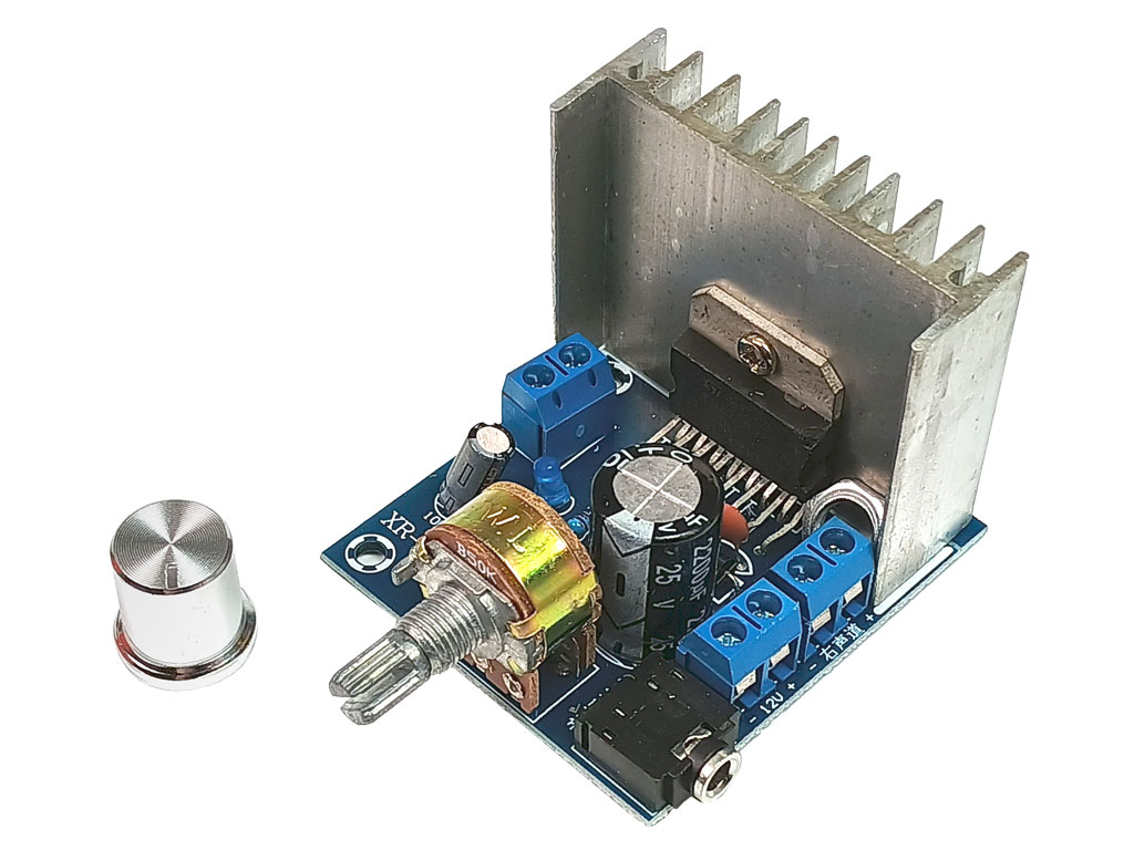 Zesilovač 2 x 15W, Hi-Fi modul NF zesilovače s TDA7297, XR-113