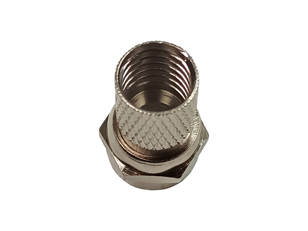 anténní F konektor kabelový 7.0mm přímý KF01A