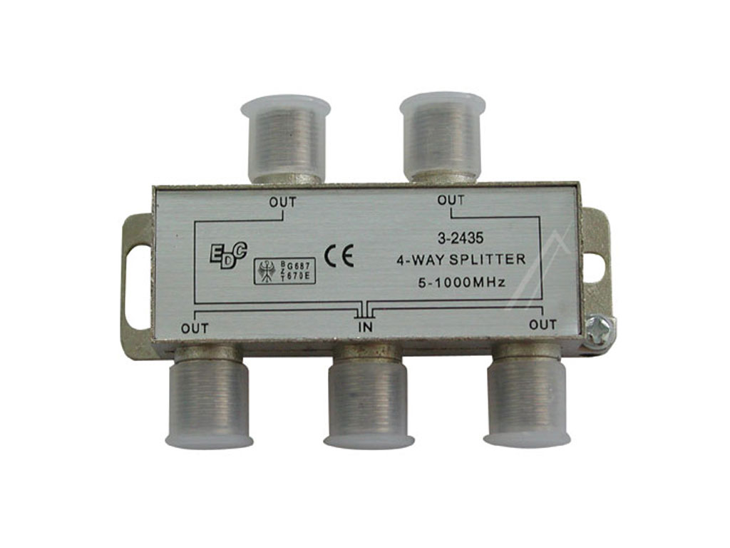 anténní rozbočovač TV s 4 výstupy EDC 03-2435 
