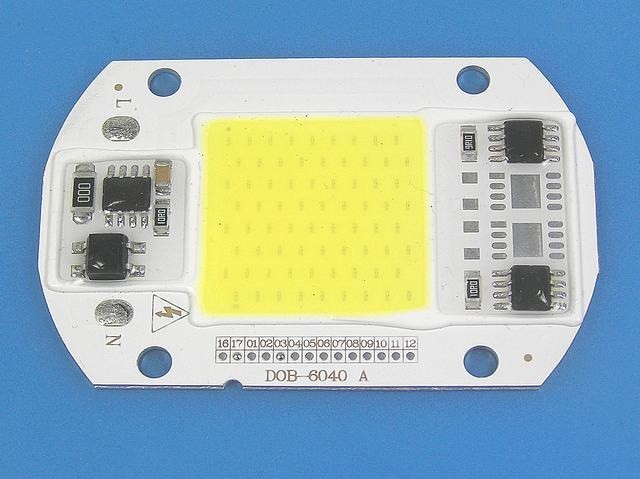 LED COB čip 20W s napětím AC230V
