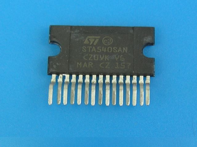 Integrovaný zesilovač STA540SAN NF-KS 22V 3.5A 4x10W/2x26W