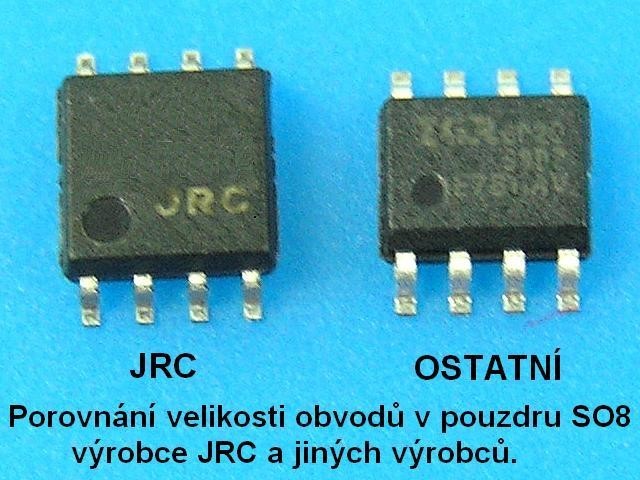 JRC NJM062M SMD operační zesilovač