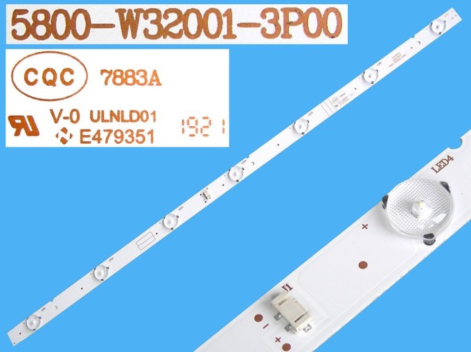 LED podsvícení LCD panelu 605mm s 7 LED diodami