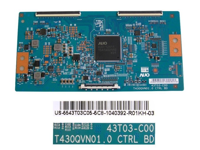 T-CON LCD modul T430QVN01.0 pro 43" LED TV