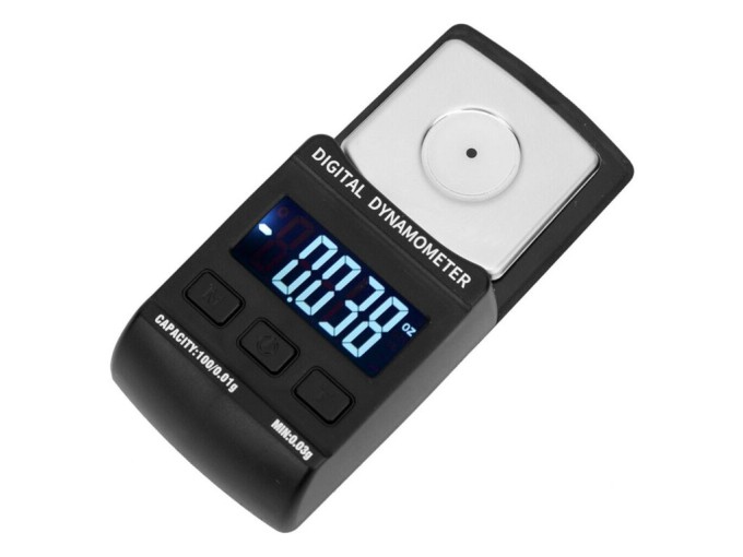 Digitální váha pro přesné nastavení přítlaku gramofonové přenosky Analogis 6333