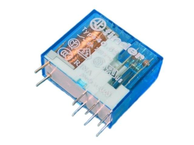 Elektromagnetické relé 12V DC 2x přepínací kontakty 5A 230V G2R2-12V Finder