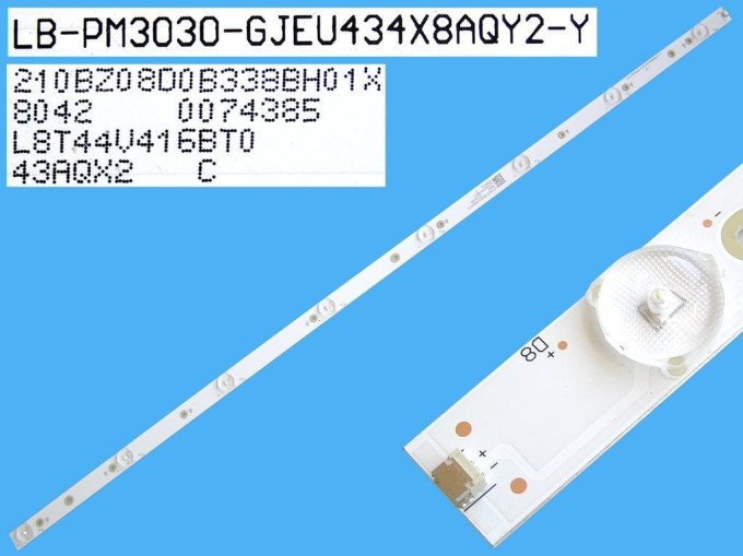 LED podsvícení 840 mm s 8 LED diodami pro LCD TV