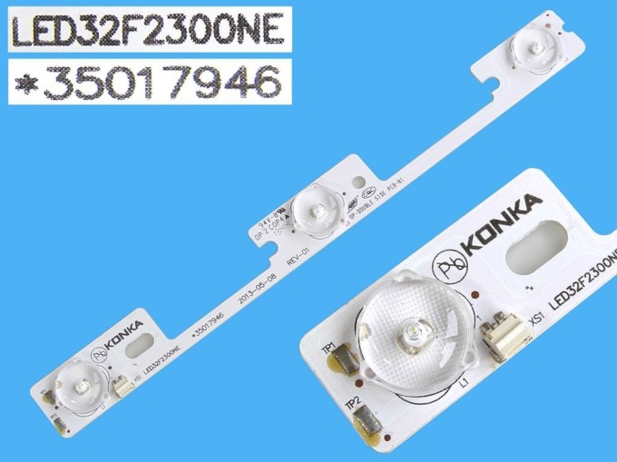 LED podsvícení 208 mm s 3 LED diodami pro LCD panel
