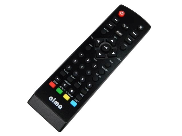 Originální dálkový ovladač Alma pro DVB-T THD2550 a THD2650