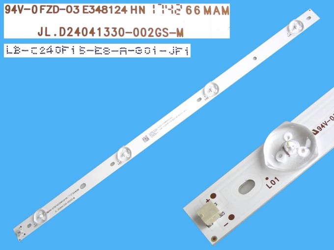 LED podsvětlení LCD panelu 425mm s 4 LED diodami