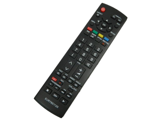 Neoriginální dálkový ovladač pro Panasonic TV a DVD PCR EUR7651120