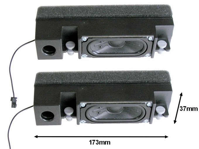 Pár reproduktorů do LCD TV 4 ohm 11W 378G0110390CAB Philips