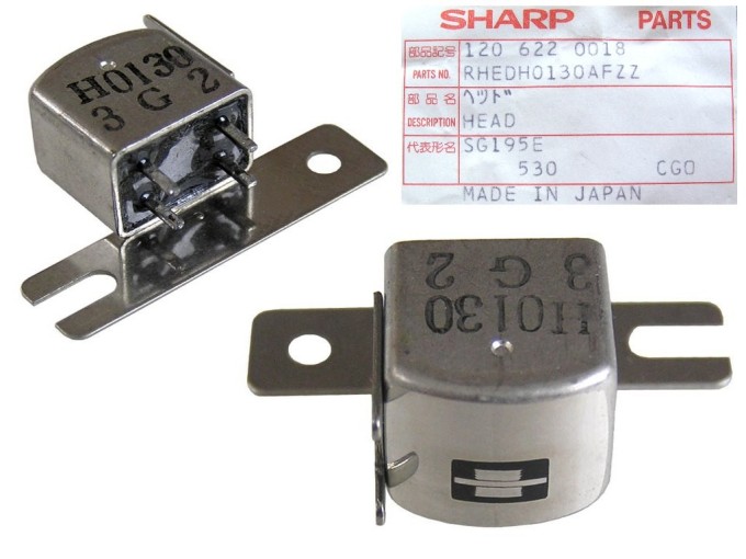 Stereo hlava 230 ohm pro kazetové magnetofony RHEDH0130AFZZ SHARP