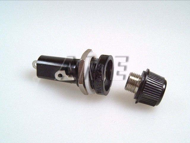 Panelový držák pojistky 6x32 mm větší velikosti