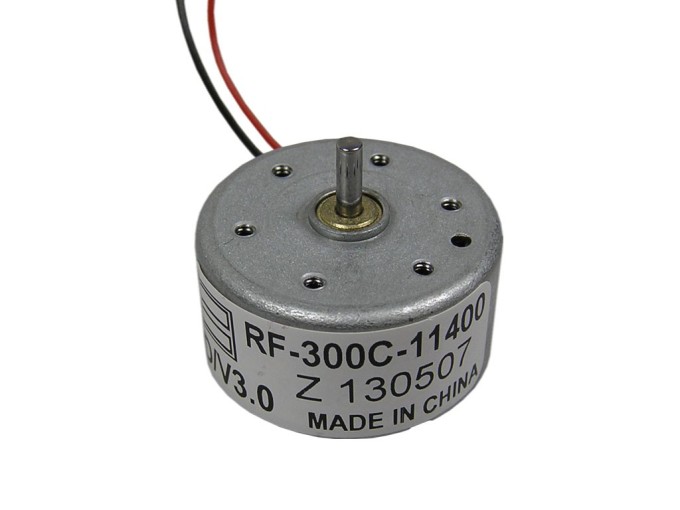 DC motor unašeče pro CD/DVD jednotku 3V RF300C11400