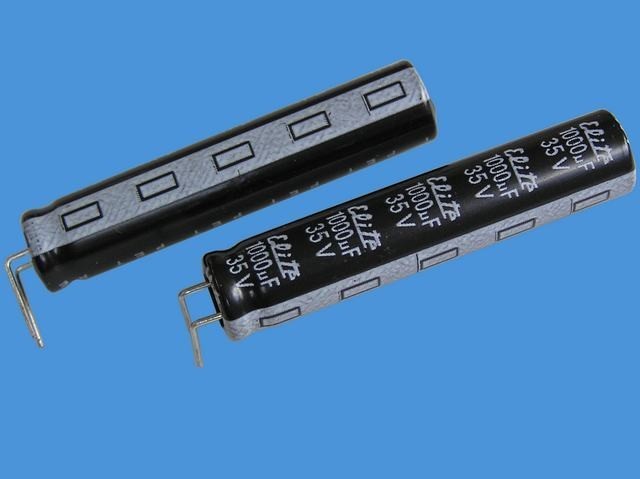 Elektrolytický kondenzátor 1000uF 35V 105°C Pen-Cap rozměrový speciál