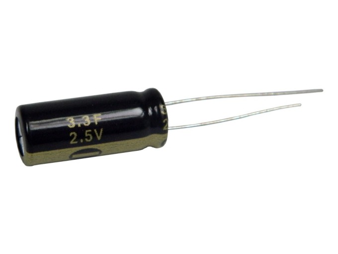 Paměťový kondenzátor 3.3F 2.5V superkondenzátor