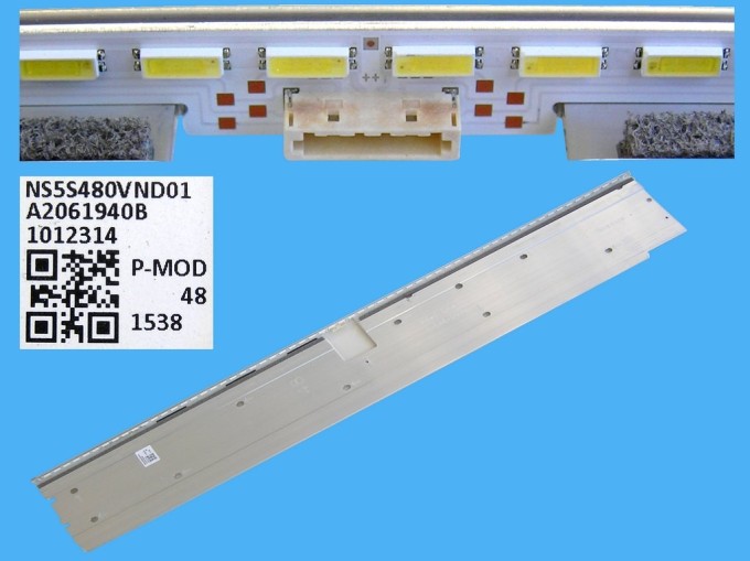 LED podsvětlení EDGE 607mm s 60 LED pro LCD TV 48" Sony