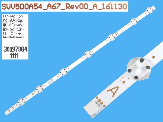 LED podsvícení 454 mm s 7 LED diodami pro LCD panel