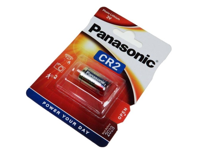 Lithiová baterie CR2 Panasonic 3V 850mA 15.6x27mm