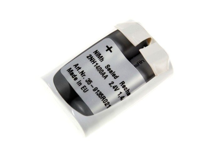 NiMH akumulátor 2,4V 1200mAh s pájecím očkem