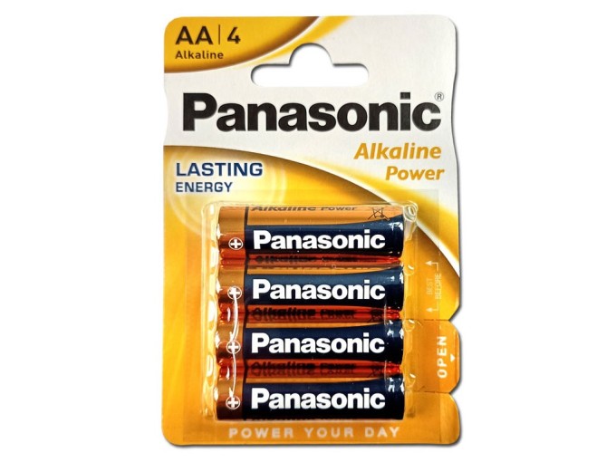 Alkalické AA baterie Panasonic Lasting Power 1,5V 4ks LR06