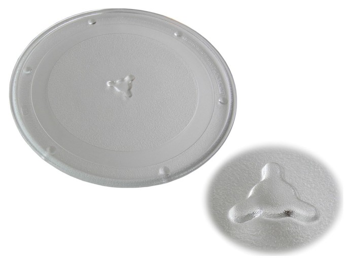 Skleněný otočný talíř do mikrovlnné trouby 275 mm