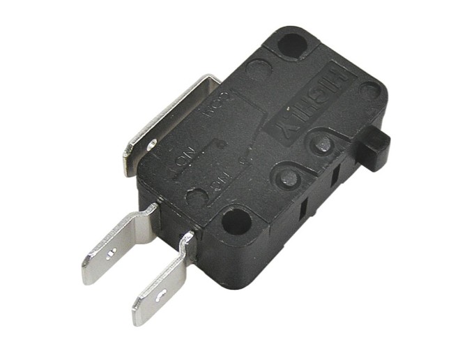 Mikrospínač MW MS106 16A 250V AC s konektory Faston 6.3 mm