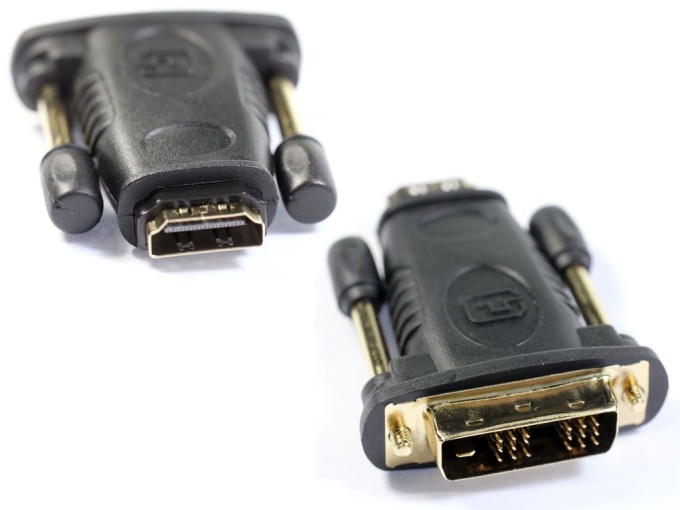 Redukční adaptér HDMI na DVI-D