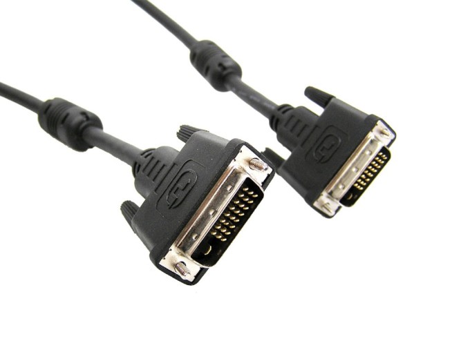 DVI-D Dual Link kabel 5 m samec/samec 2x 24+1pin 2048x1536