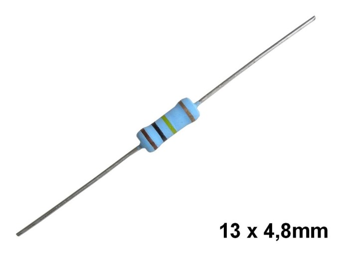 Metaloxidový rezistor 100kΩ 2W TR2
