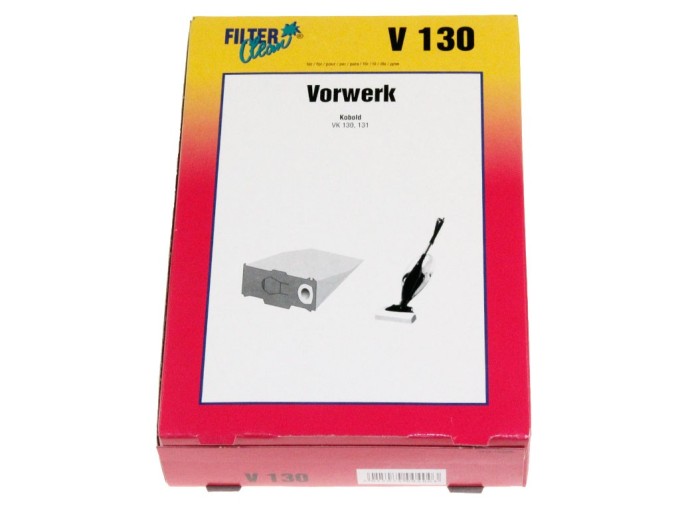 Náhradní sáčky do vysavače Vorwerk Kobold VK130 a VK131, 4 ks