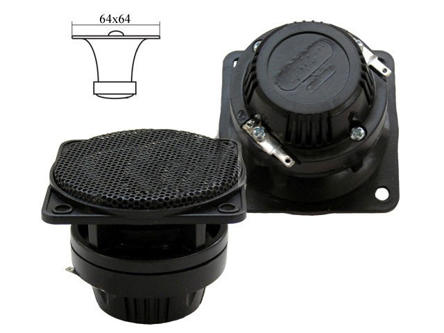 Piezo výškový reproduktor SAL KHS107 64x64mm