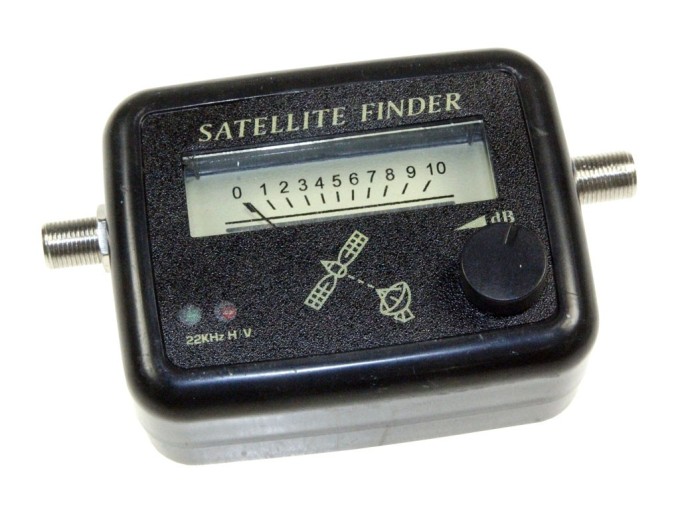 Satellite Finder FSAT 1 L – měřič DVB-S signálu 950-2150 MHz