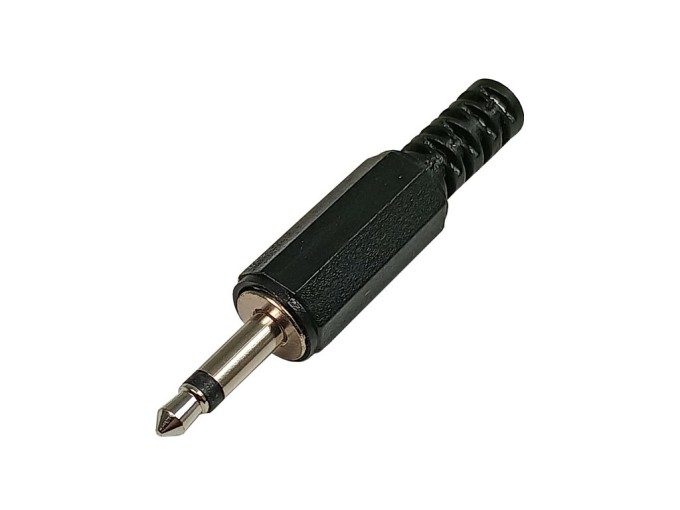 Mono konektor JACK 3,5 mm samec plastový