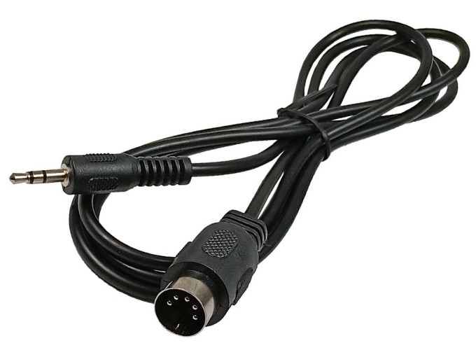 Audio kabel 3.5mm jack - DIN 5 kolík, délka 1,5 m