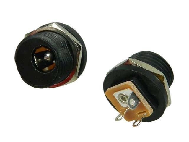 Panelový napájecí konektor 5.5 x 2.5 mm s vypínačem FC681474