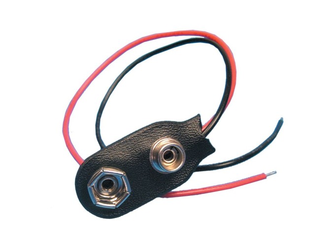 Kabel s klipsem pro 9V baterii
