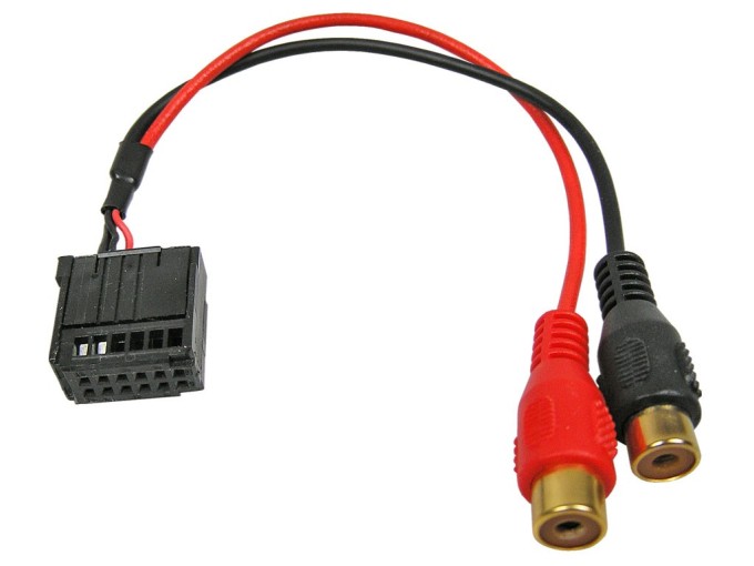AUX kabel s 2x RCA konektorem pro Ford od 2004