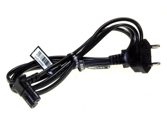 Úhlový síťový kabel 1,5 m pro napájení 230V zařízení