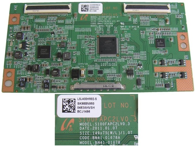 T-Con LCD LED modul BN95-00493A pro 40" Samsung TV