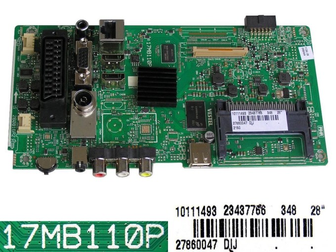 Základní deska LCD modulu 17MB110P pro TV Gogen
