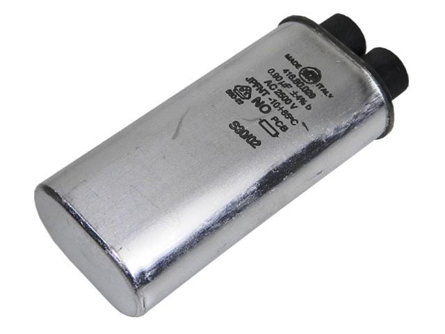 Vysokonapěťový kondenzátor 0.9uF / 2350V pro mikrovlnné trouby