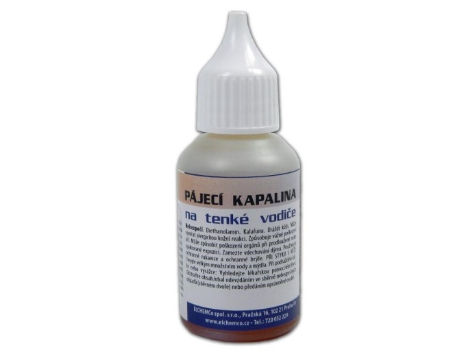 Kapalina pro pájení tenkých vodičů 30 ml