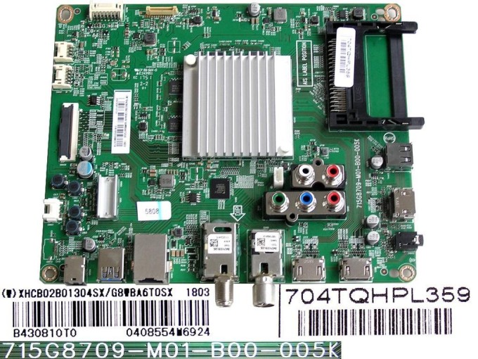 Základní deska LCD LED modulu XHCB02B01304SX / 715G8709-M01-B00-005K / 704TQHPL359
