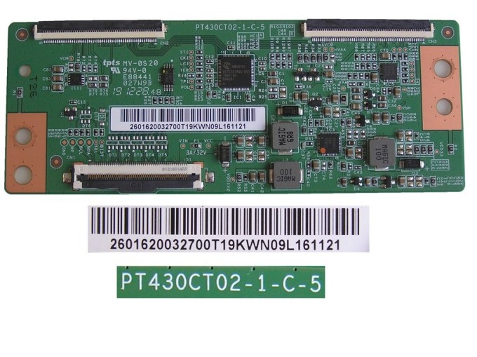 T-CON LCD modul PT430CT02-1-C-5 pro 43" LED TV
