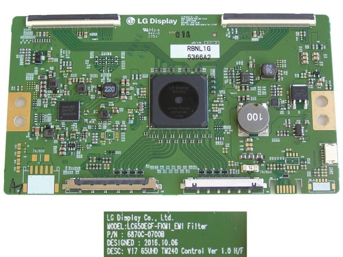 T-CON LCD modul 6870C-0700B pro 65" TV