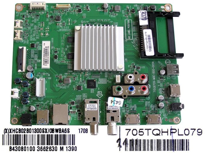 Základní deska LCD LED modulu XHCB02B01300SX/G8WBA6S - Main board 715G8709-M0E-B00-005N