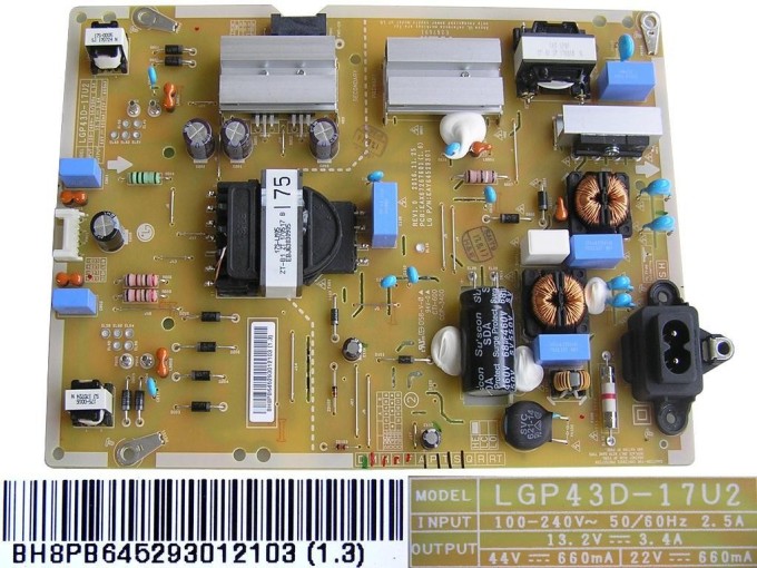 Napájecí zdrojový modul LCD EAY64529301 pro TV LG 43-50"