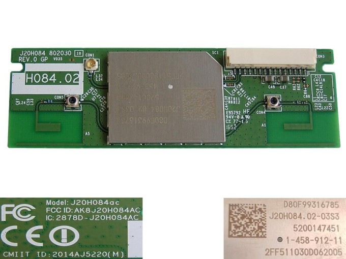 WiFi modul pro LCD LED TV Sony 1-458-912-11 / J20H084AC